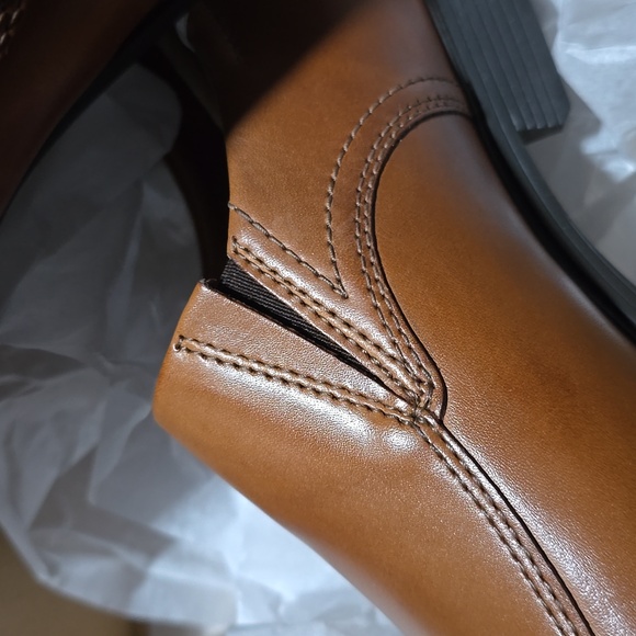 Clarks Men's Whiddon Step Loafers Wide Width - Picture 4 of 9